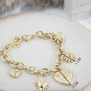 PULSERA ZO11603B ACERO 2B42