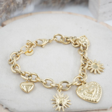 PULSERA ZO11603B ACERO 2B42