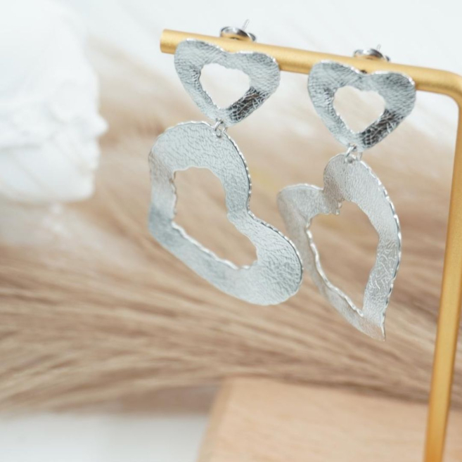 ARETES ZO11974E Plateado Acero Inoxidable