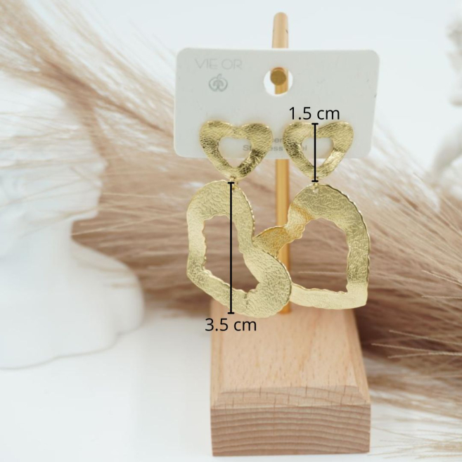 ARETES ZO11974E Dorado Acero Inoxidable