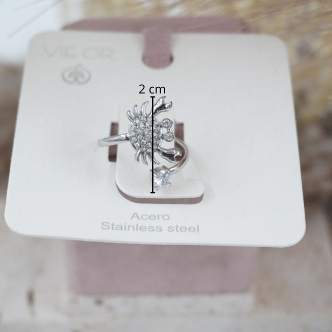 ANILLO ZO11733R ACERO /A33