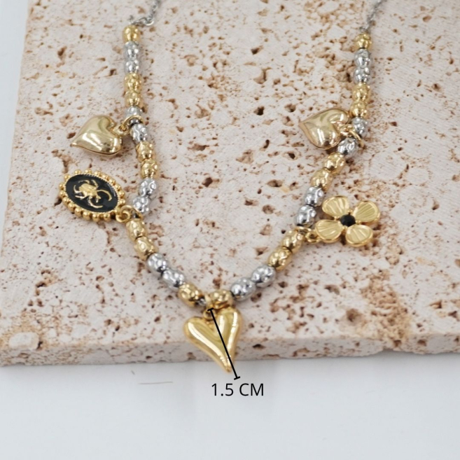 COLLAR ACERO ZO11454N /D41