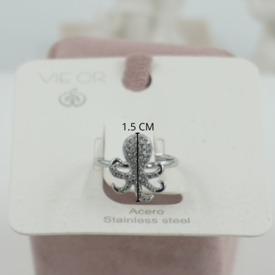 ANILLOS ACERO ZO11879R /A12