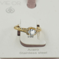 ANILLOS ACERO ZO11707R 2C46