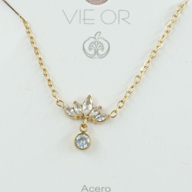 COLLAR ZO12316N Acero Inoxidable 2A28