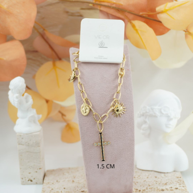 COLLAR ZO12334N Acero Inoxidable 2A28