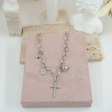 COLLAR ZO12334N Acero Inoxidable 2A28