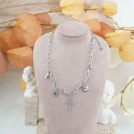 COLLAR ZO12334N Acero Inoxidable 2A28