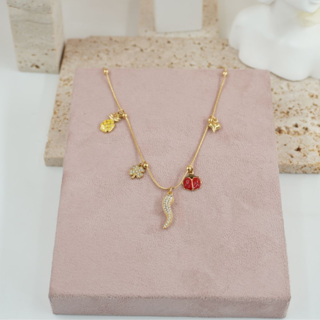 COLLAR ZO12399N Acero Inoxidable 2A28