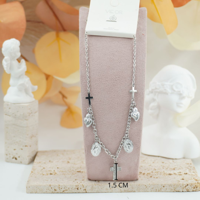 COLLAR ZO12407N Acero Inoxidable 2A28