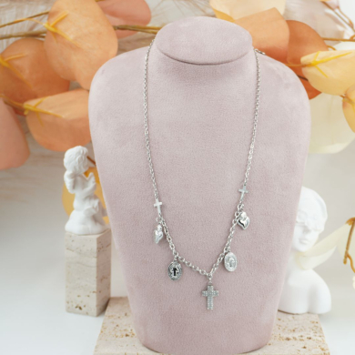 COLLAR ZO12407N Acero Inoxidable 2A28