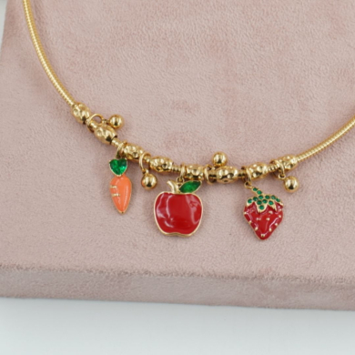 COLLAR ZO12410N Acero Inoxidable 2A28