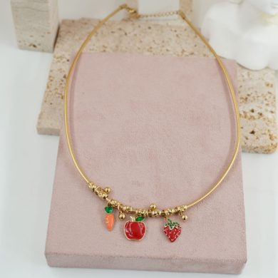 COLLAR ZO12410N Acero Inoxidable 2A28