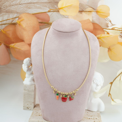 COLLAR ZO12410N Acero Inoxidable 2A28