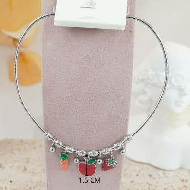 COLLAR ZO12410N Acero Inoxidable 2A28