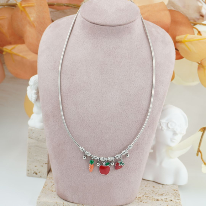 COLLAR ZO12410N Acero Inoxidable 2A28
