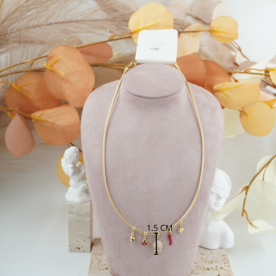 COLLAR ZO12412N Acero Inoxidable 2A28