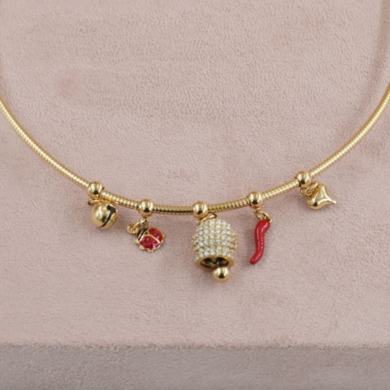 COLLAR ZO12412N Acero Inoxidable 2A28