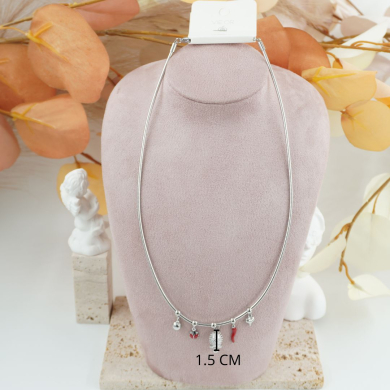 COLLAR ZO12412N Acero Inoxidable 2A28