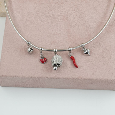 COLLAR ZO12412N Acero Inoxidable 2A28