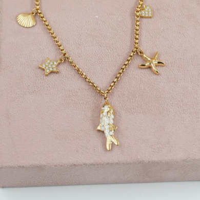 COLLAR ZO12418N Acero Inoxidable 2A28