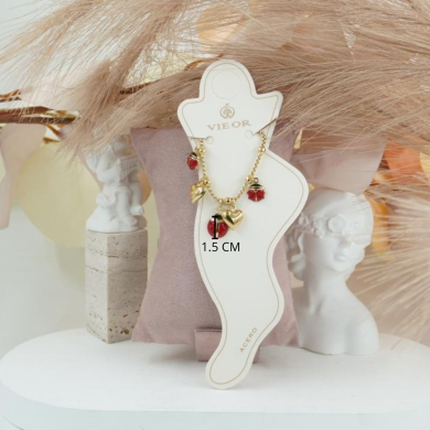 TOBILLERA ZO12022B/350 Acero Inoxidable /2B31