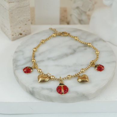 TOBILLERA ZO12022B/350 Acero Inoxidable /2B31