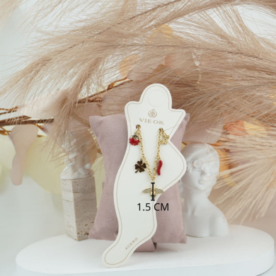 TOBILLERA ZO12025B390 Acero Inoxidable /2B31