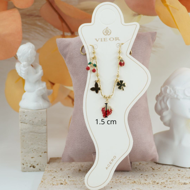 TOBILLERA ZO12028B/390 Acero Inoxidable 2D34