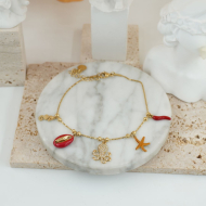 TOBILLERA ZO12031B/450 Acero Inoxidable /2B31