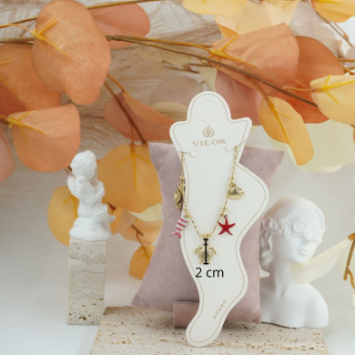 TOBILLERA ZO12034B/390 Acero Inoxidable /2B31