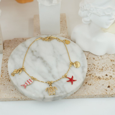 TOBILLERA ZO12034B/390 Acero Inoxidable /2B31