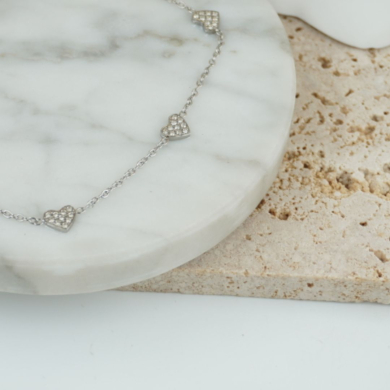 TOBILLERA ZO12122B Acero Inoxidable 2D34