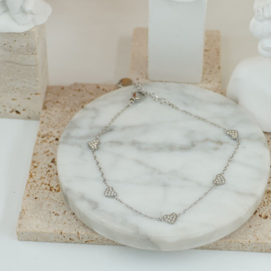 TOBILLERA ZO12122B Acero Inoxidable 2D34