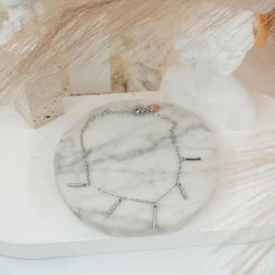 TOBILLERA ZO12123B Acero Inoxidable 2D34