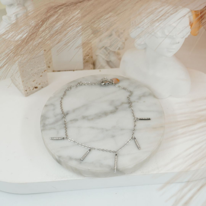 TOBILLERA ZO12123B Acero Inoxidable 2D34