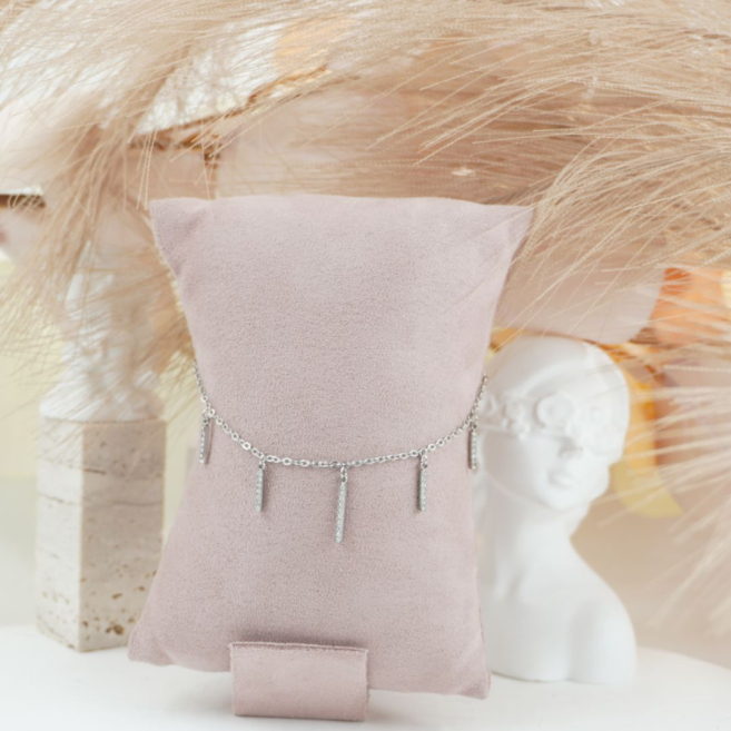 TOBILLERA ZO12123B Acero Inoxidable 2D34