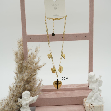 COLLAR ZO10014N350 Acero Inoxidable 2A21