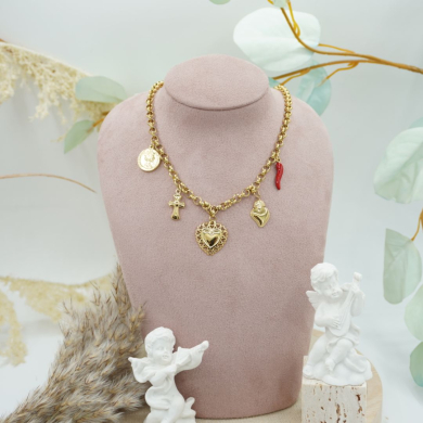 COLLAR ZO12328N Acero Inoxidable 2A21