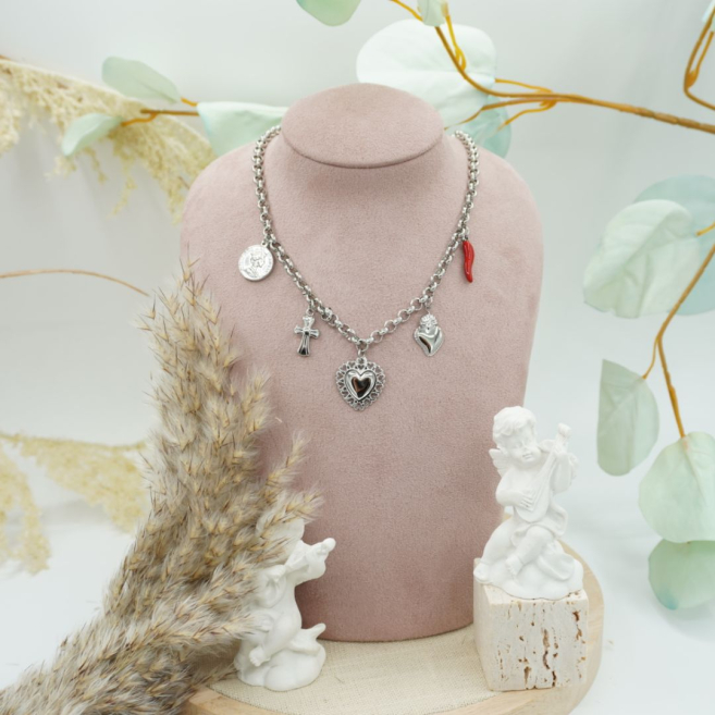 COLLAR ZO12328N Acero Inoxidable 2A21