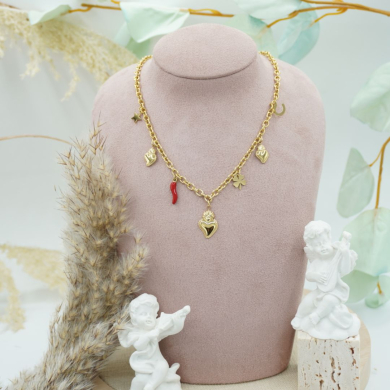 COLLAR ZO12332N Acero Inoxidable 2A21