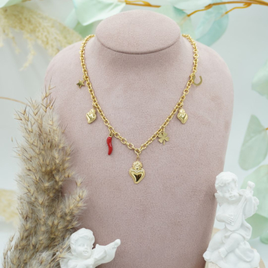 COLLAR ZO12332N Acero Inoxidable 2A21