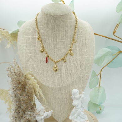 COLLAR ZO12332N Acero Inoxidable 2A21