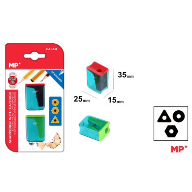 SACAPUNTAS MINI CON DEPOSITO - B35