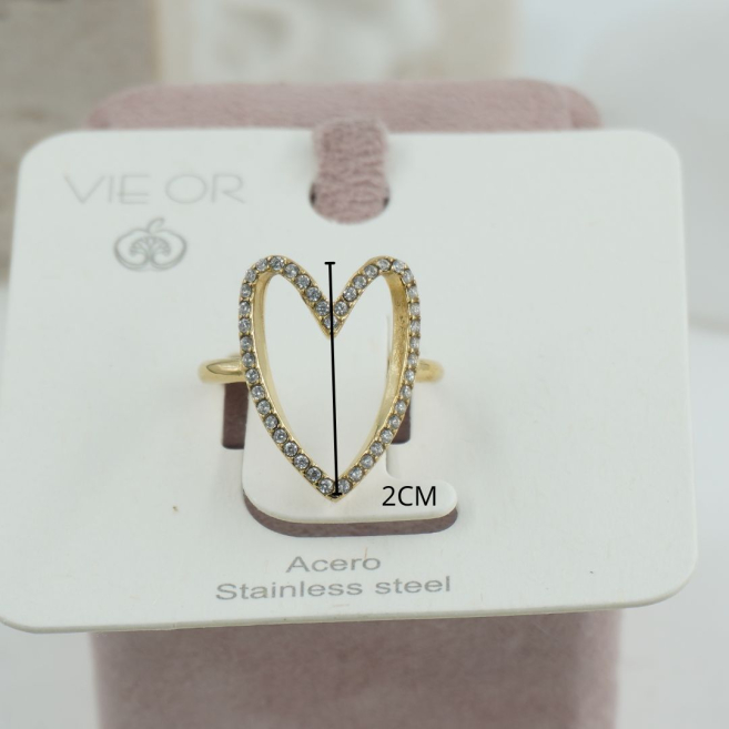 ANILLO ACERO ZO11719R /A11