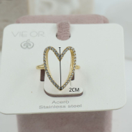 ANILLO ACERO ZO11719R /A11