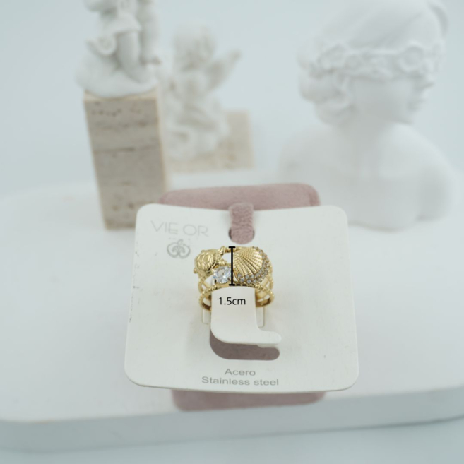 ANILLO ACERO ZO11744R /A41