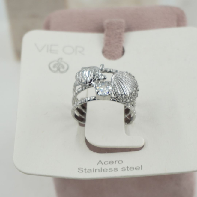 ANILLO ACERO ZO11744R /A41