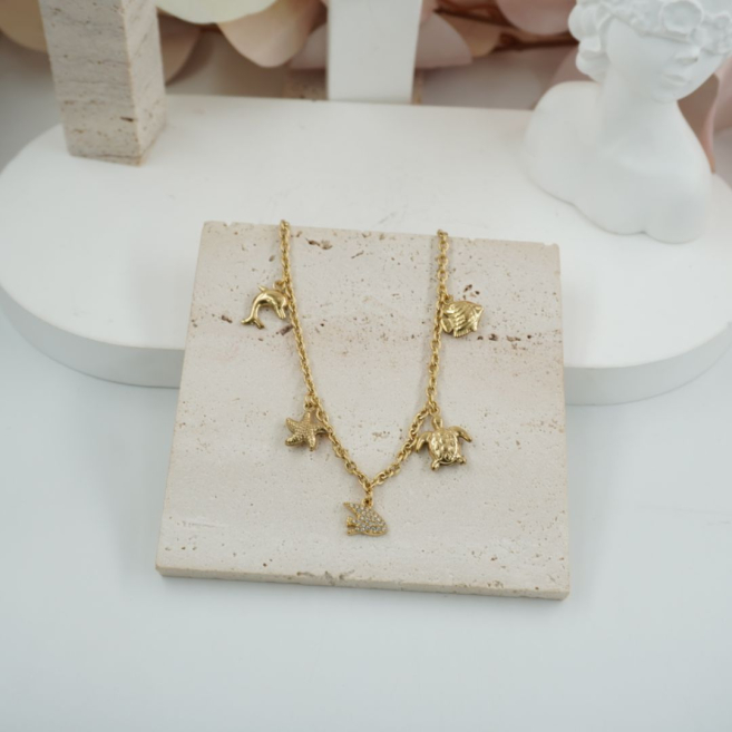 COLLAR ZO11823N Acero Inoxidable 2D23