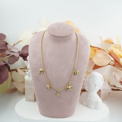 COLLAR ZO11823N Acero Inoxidable 2D23